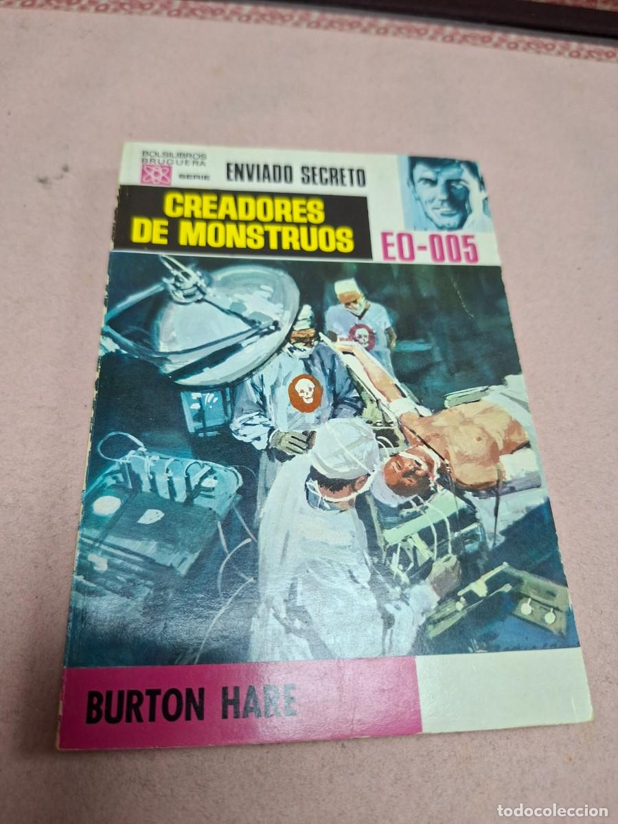 Libros de segunda mano: NOVELA POLICIACA MISTERIO TERROR COLECCION ENVIADO SECRETO 132 BRUGUERA 1970