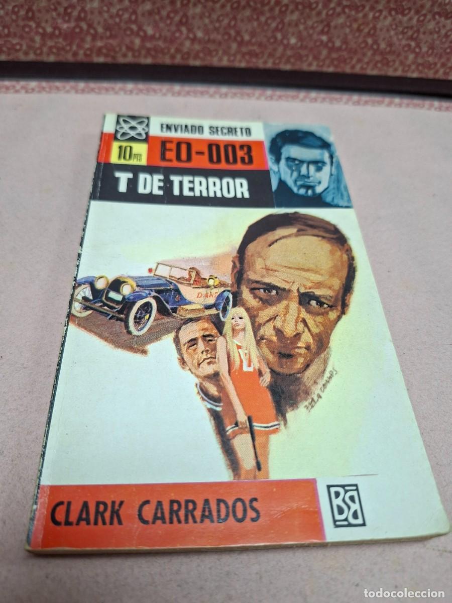 Libros de segunda mano: NOVELA POLICIACA MISTERIO TERROR COLECCION ENVIADO SECRETO 54 BRUGUERA 1968