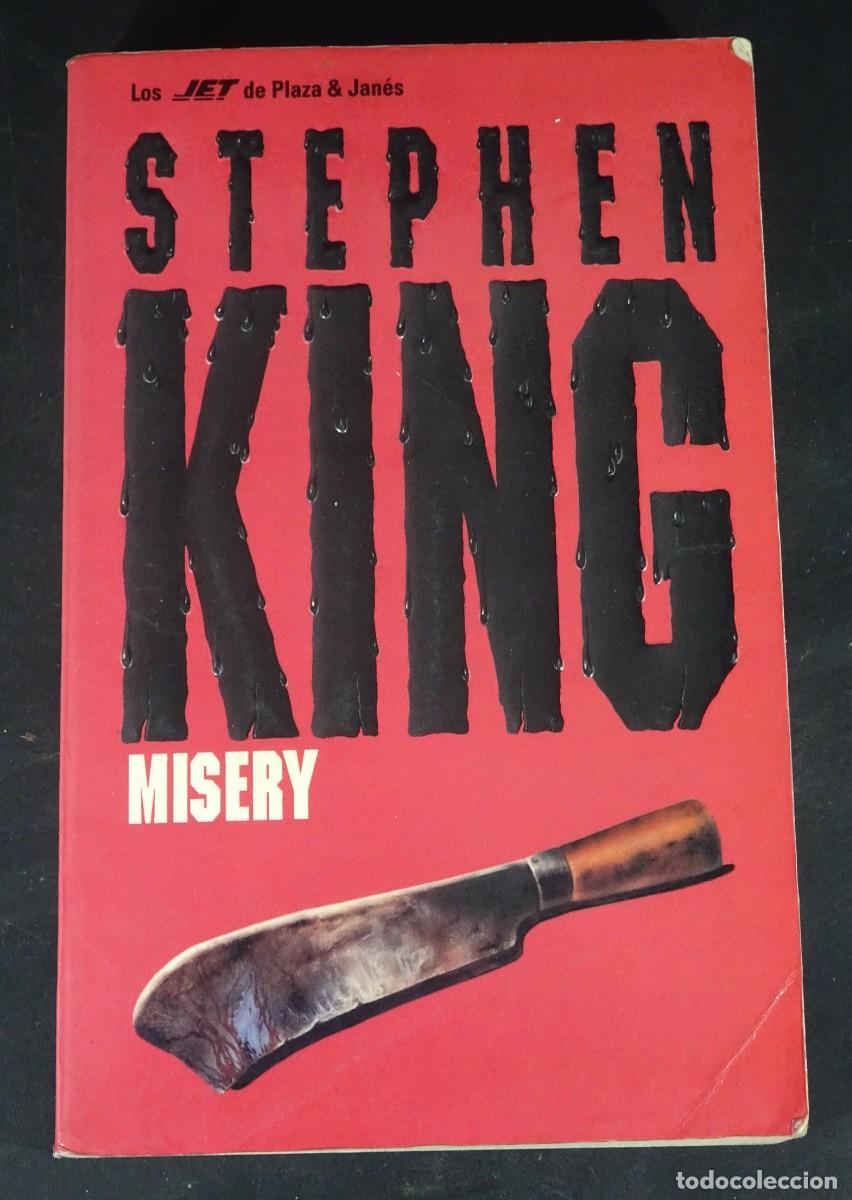 Libros de segunda mano: MISERY, STEPHEN KING, ED PLAZA & JANES, VER FOTOS