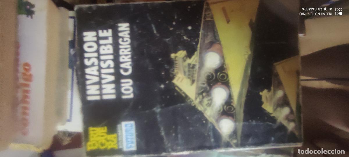 Libros de segunda mano: Invasi&oacute;n invisible. Lou Carrigan. Colecci&oacute;n heroes del espacio