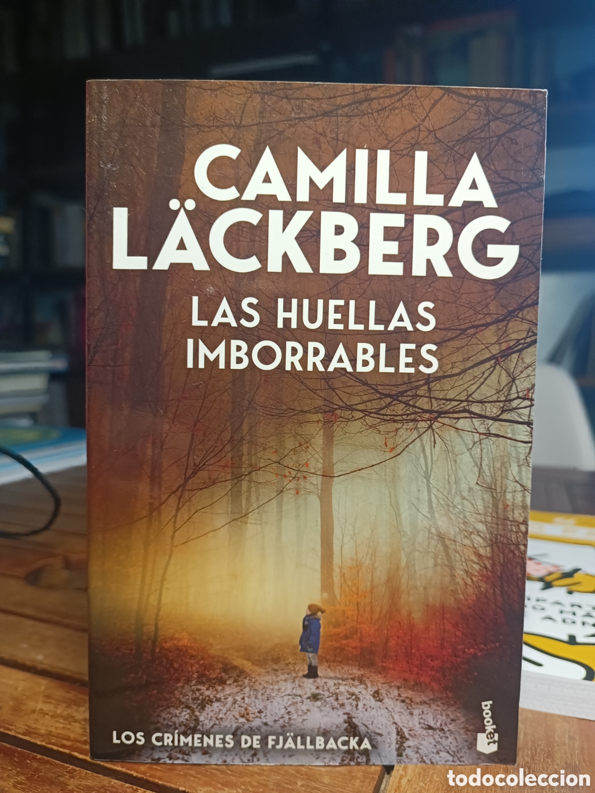 Libros de segunda mano: Camilla lackberg las huellas imborrables los cr&iacute;menes de fjallbacka 5 booket Suecia
