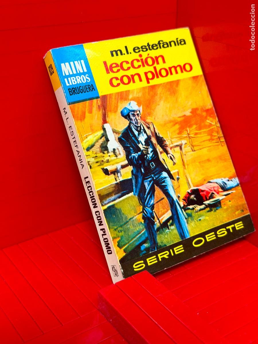 Gebrauchte B&uuml;cher: LECCION CON PLOMO - MARCIAL LA FUENTE ESTEFANIA - ED. BRUGUERA - MINI LIBROS BRUGUERA - No 839