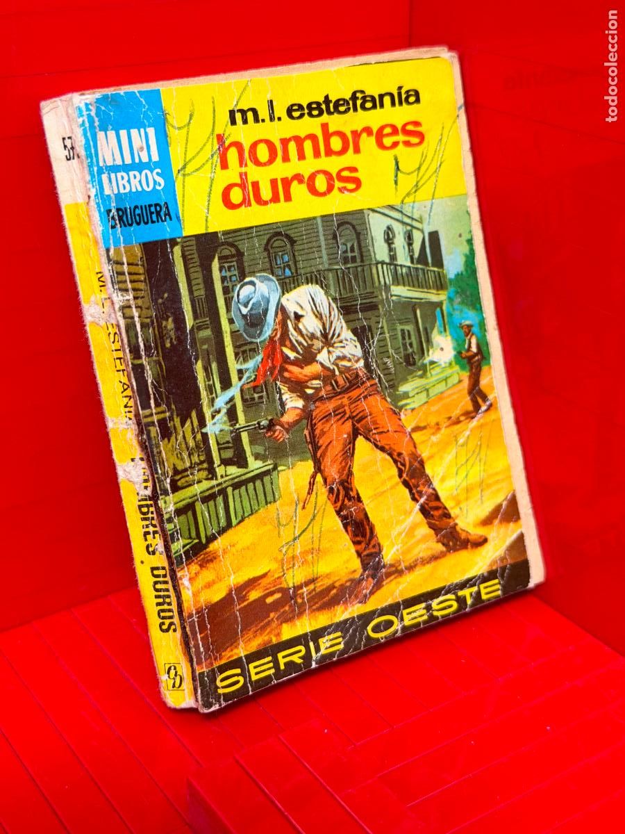 Gebrauchte B&uuml;cher: HOMBRES DUROS - M.L. ESTEFANIA - ED. BRUGUERA - MINI LIBROS BRUGUERA - No 579