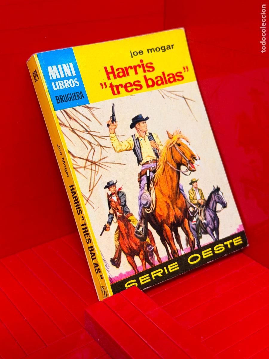 Livres d'occasion: HARRIS 3 BALAS - JOE MOGAR - ED. BRUGUERA - MINI LIBROS BRUGUERA - N&ordm; 824