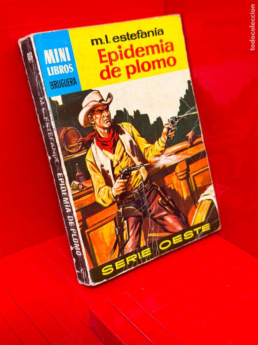 Livres d'occasion: EPIDEMIA DE PLOMO - M.L. ESTEFANIA - ED. BRUGUERA - MINI LIBROS BRUGUERA