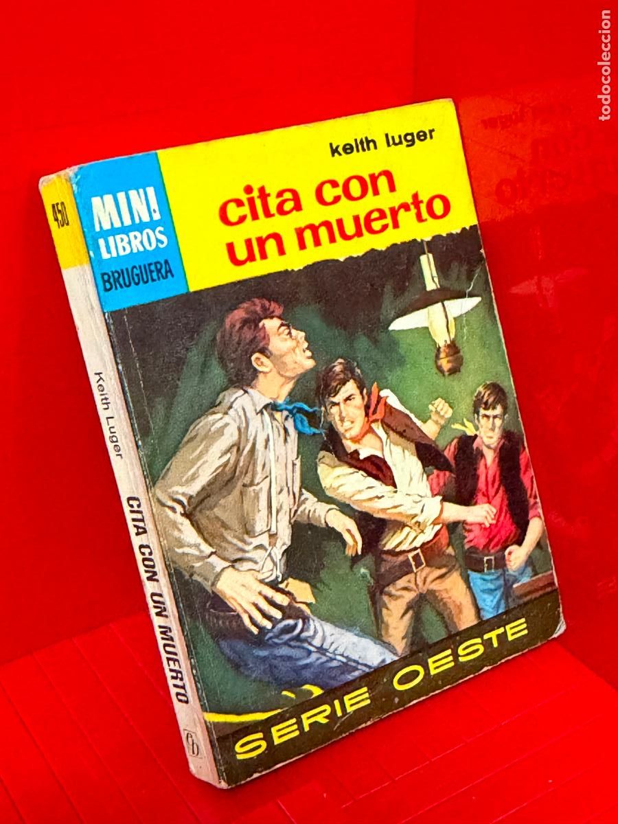 Livres d'occasion: CITA CON UN MUERTO - KEITH LUGER - ED. BRUGUERA - MINI LIBROS BRUGUERA - N&ordm; 450