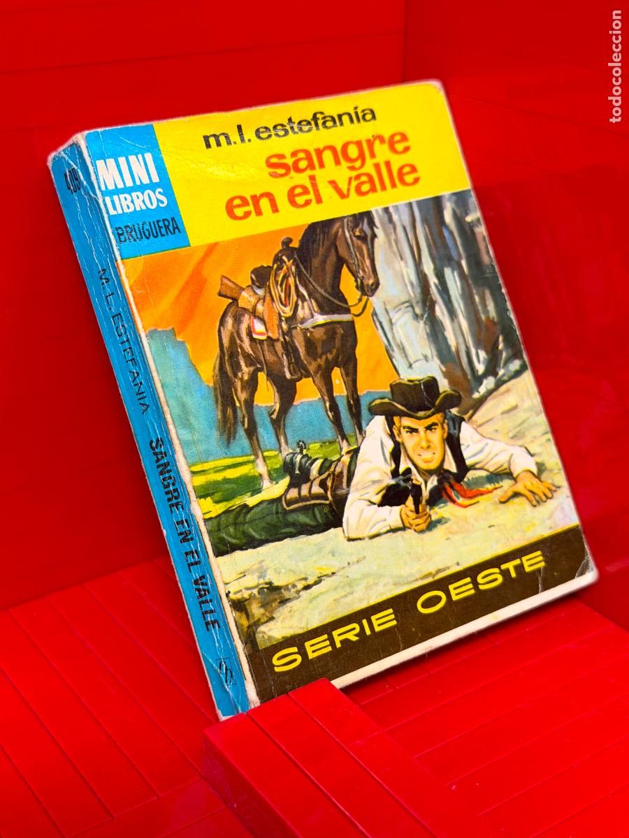Livres d'occasion: SANGRE EN EL VALLE - MARCIAL LA FUENTE ESTEFANIA - ED. BRUGUERA - MINI LIBROS BRUGUERA - N&ordm; 409