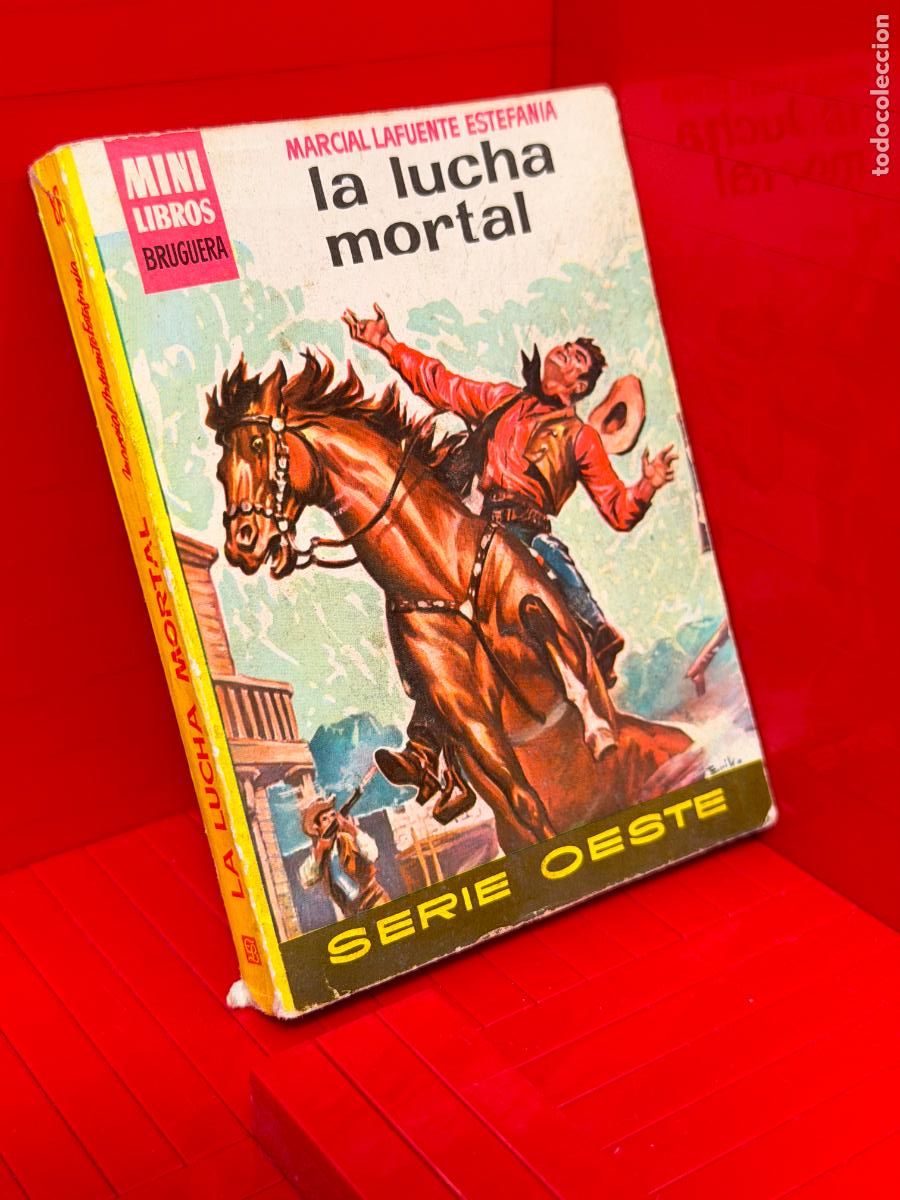 Livres d'occasion: LA LUCHA MORTAL - MARCIAL LA FUENTE ESTEFANIA - ED. BRUGUERA - MINI LIBROS BRUGUERA