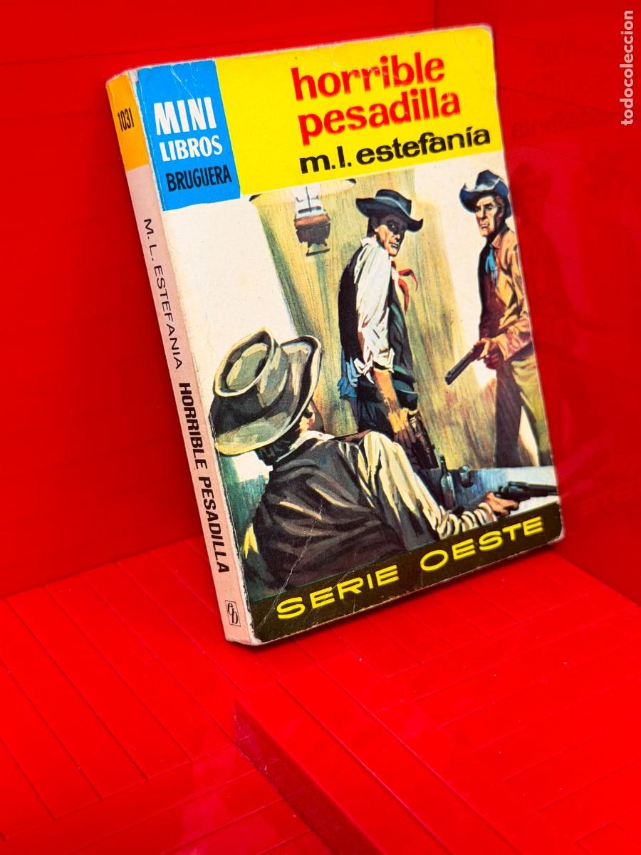 Livres d'occasion: HORRIBLE PESADILLA - M. L. ESTEFANIA - ED. BRUGUERA - MINI LIBROS BRUGUERA - N&ordm; 1031