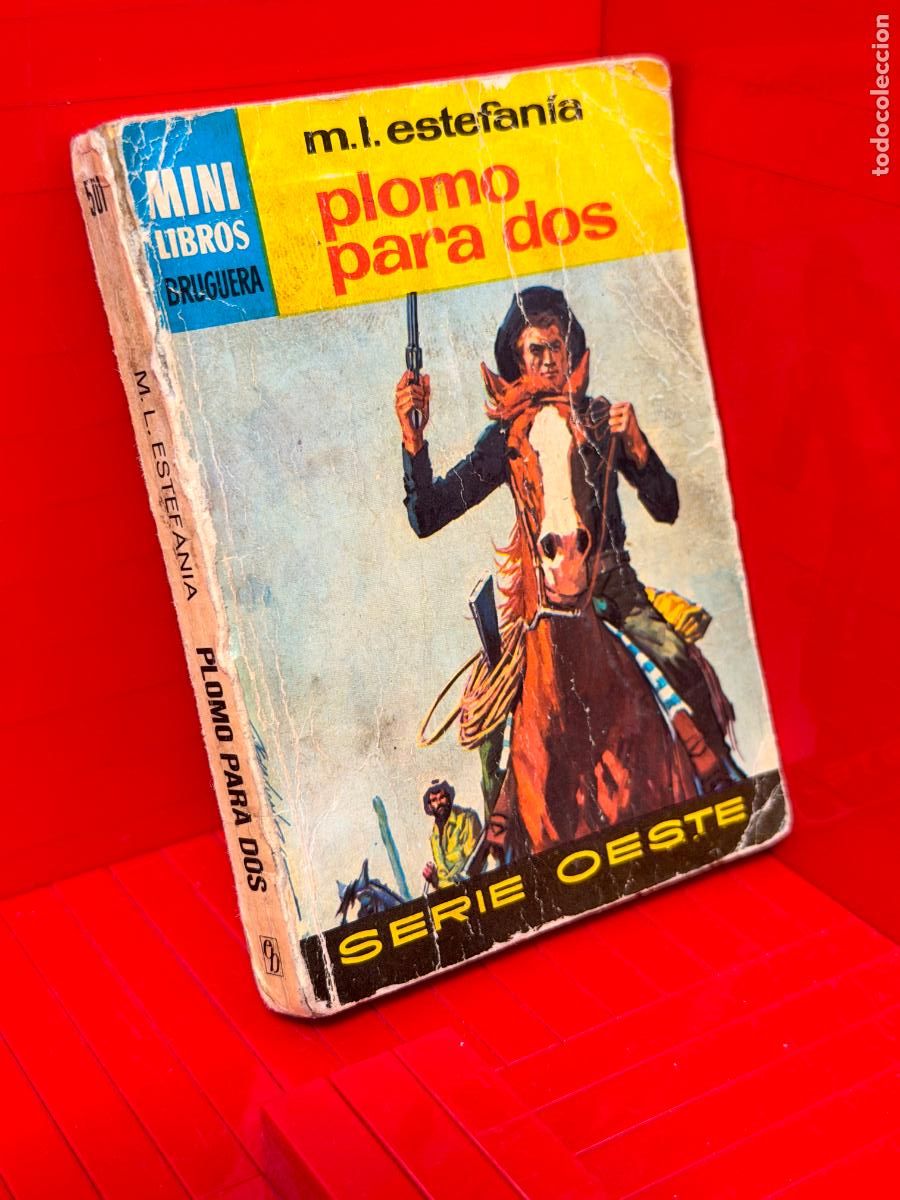 Livros em segunda m&atilde;o: PLOMO PARA DOS - M. L. ESTEFANIA - ED. BRUGUERA - MINI LIBROS BRUGUERA - N&ordm; 501