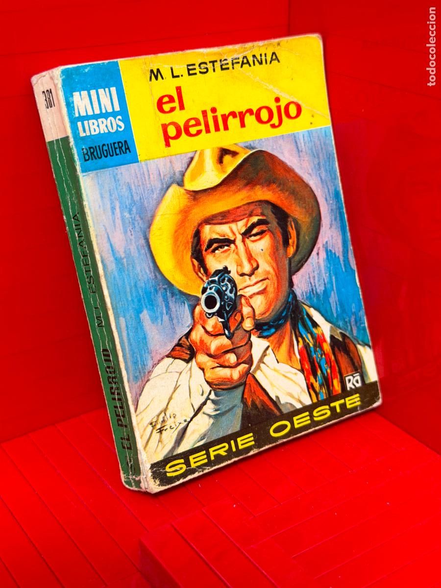 Livros em segunda m&atilde;o: EL PELIRROJO - M. L. ESTEFANIA - ED. BRUGUERA - MINI LIBROS BRUGUERA - N&ordm; 381