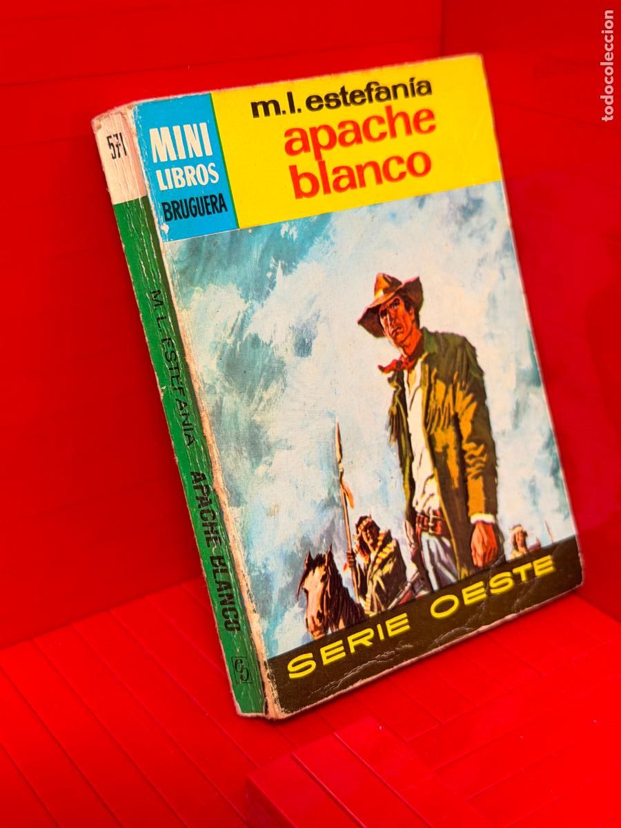 Livros em segunda m&atilde;o: APACHE BLANCO - M.L. ESTEFANIA - ED. BRUGUERA - MINI LIBROS BRUGUERA - N&ordm; 571