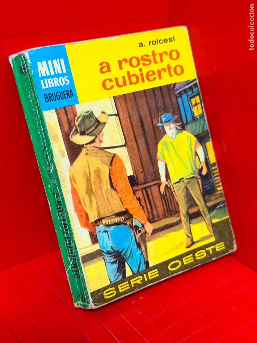 Second hand books: A ROSTRO CUBIERTO - A. ROLCEST - ED. BRUGUERA - MINI LIBROS BRUGUERA - N&ordm; 822