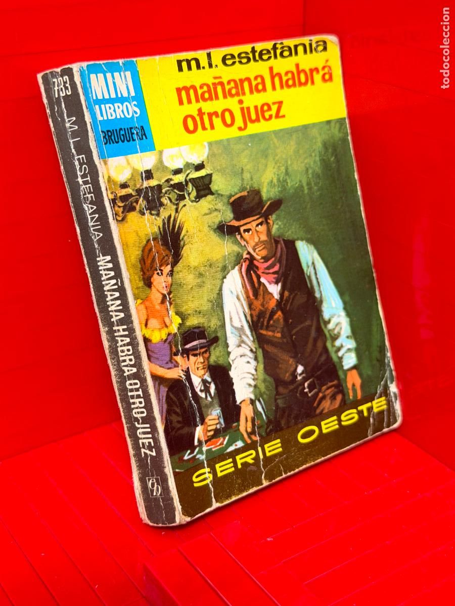 Livros em segunda m&atilde;o: MA&Ntilde;ANA HABRA OTRO JUEZ - M.L. ESTEFANIA - ED. BRUGUERA - MINI LIBROS BRUGUERA - No 733