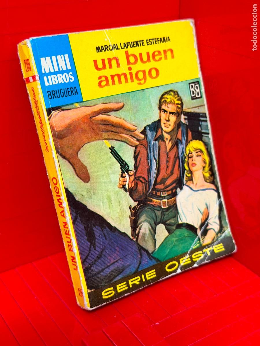 Livros em segunda m&atilde;o: UN BUEN AMIGO - MARCIAL LAFUENTE ESTEFANIA - ED. BRUGUERA - MINI LIBROS BRUGUERA - No 208