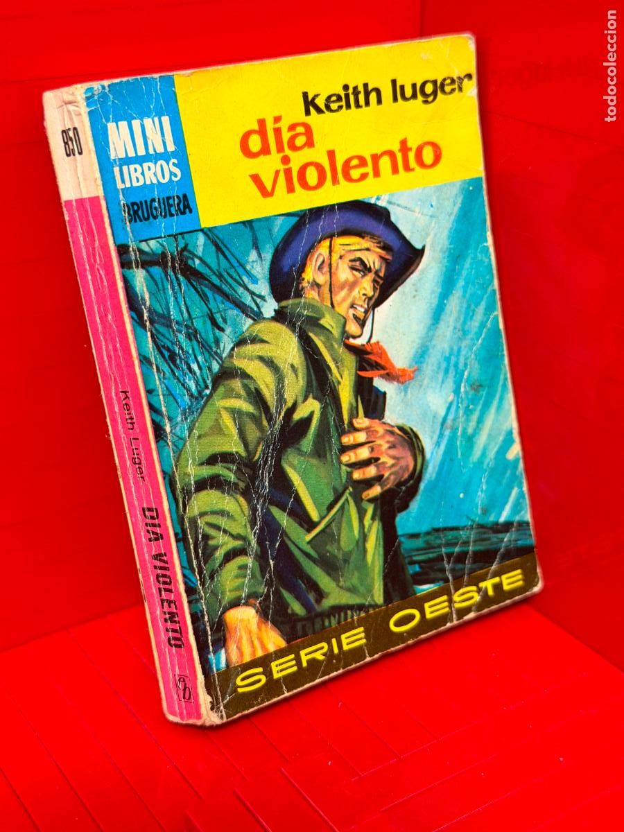 Livros em segunda m&atilde;o: DIA VIOLENTO - KEITH LUGER - ED. BRUGIERA - MINI LIBROS BRUGUERA - No 850