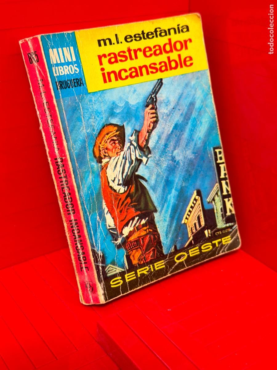 Livros em segunda m&atilde;o: RASTREADOR INCANSABLE - M.L. ESTEFANIA - ED. BRUGUERA - MINI LIBROS BRUGUERA - No 855