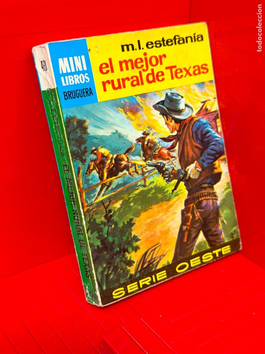 Livros em segunda m&atilde;o: EL MEJOR RURAL DE TEXAS - M.L. ESTEFANIA - ED. BRUGUERA - MINI LIBROS BRUGUERA - No 473