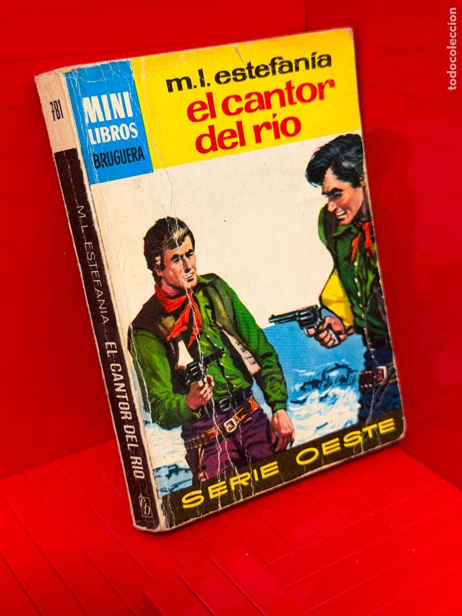 Livros em segunda m&atilde;o: EL CANTOR DEL RIO - M.L. ESTEFANIA - ED. BRUGUERA - MINI LIBROS BRUGUERA - No 781