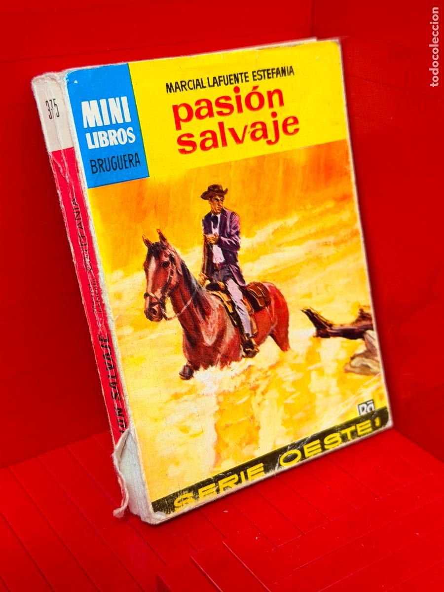 Gebrauchte B&uuml;cher: PASION SALVAJE - MARCIAL LAFUENTE ESTEFANIA - ED. BRUGUERA - MINI LIBROS BRUGUERA - N&ordm; 375