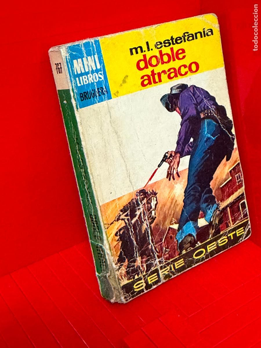 Gebrauchte B&uuml;cher: DOBLE ATRACO - M.L. ESTEFANIA - ED. BRUGIERD - MINI LIBROS BRUGUERA - N&ordm; 767