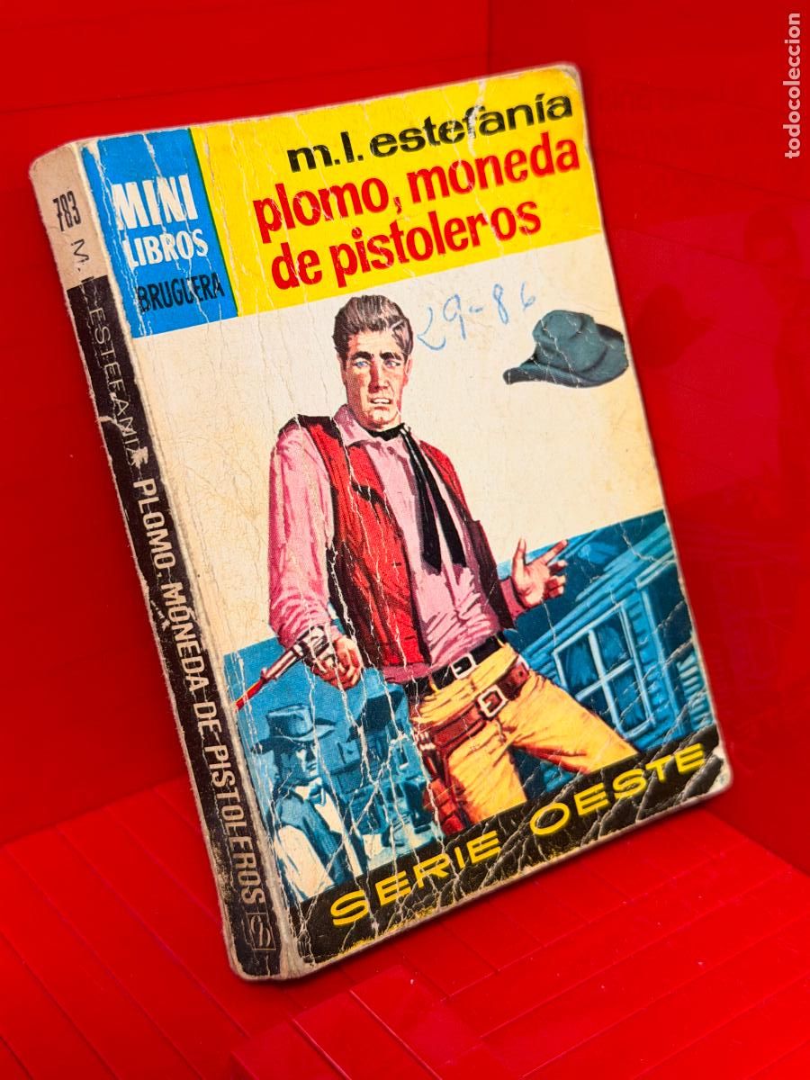 Gebrauchte B&uuml;cher: PLOMO MONEDA DE PISTOLEROS - M.L. ESTEFANIA - ED. BRUGUERA - MINI LIBROS BRUGUERA - N&ordm; 783