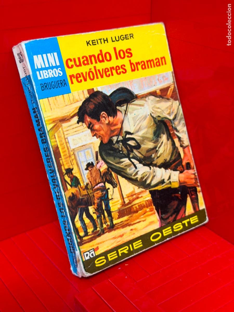 Livros em segunda m&atilde;o: CUANDO LOS REVOLVERES BRAMAN - KEITH LUGER - ED. BRUGUERA - MINI LIBROS BRUGUERA - N&ordm; 365