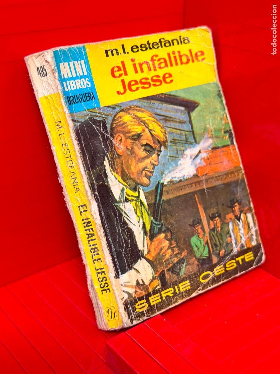 Livros em segunda m&atilde;o: EL INFALIBLE GIS - M. L. ESTEFANIA - ED. BRUGUERA - MINI LIBROS BRUGUERA - N&ordm; 485