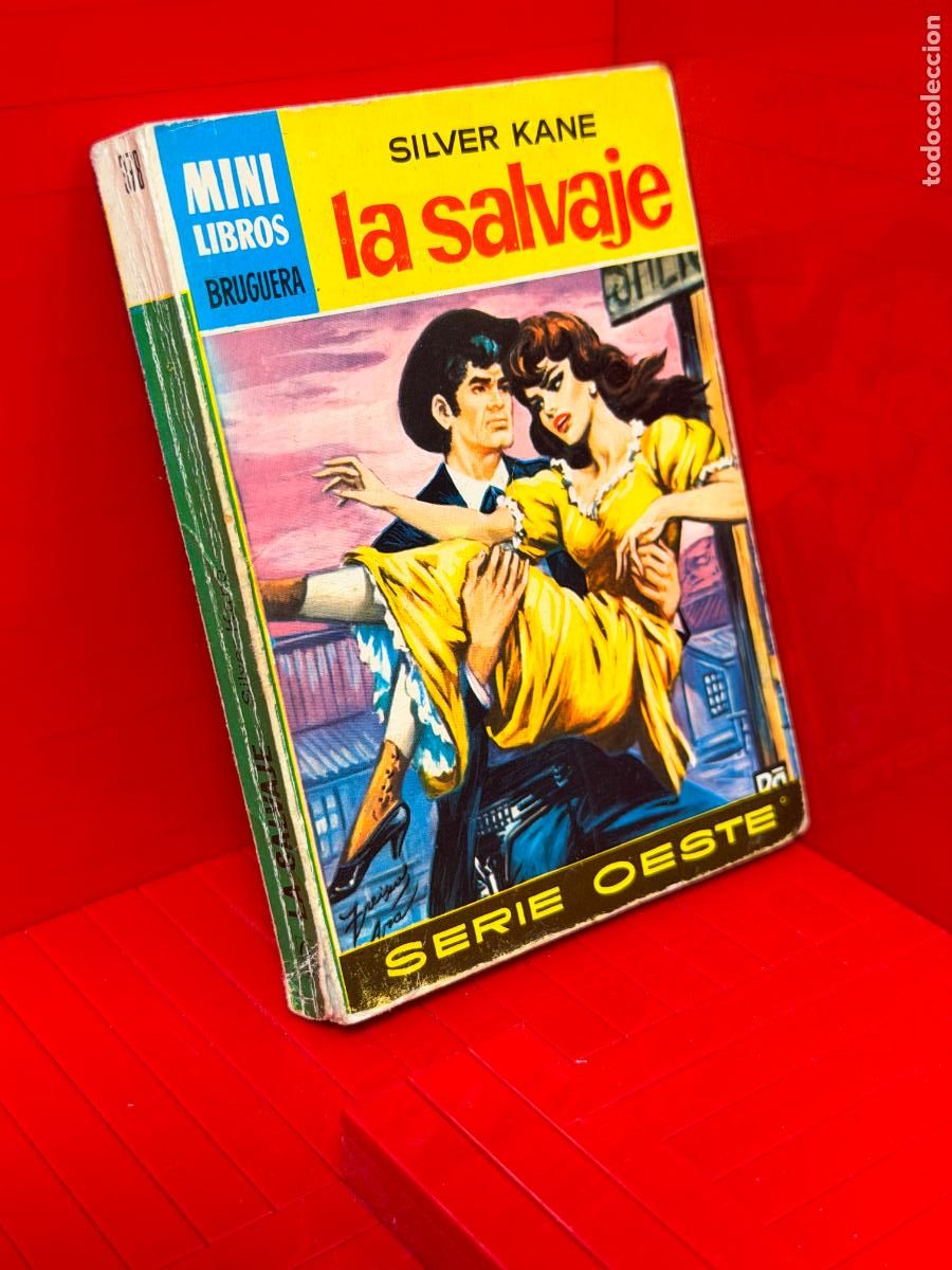 Libros de segunda mano: LA SALVAJE - SILVER KANE - ED. BRUGUERA - MINI LIBROS BRUGUERA - No 378