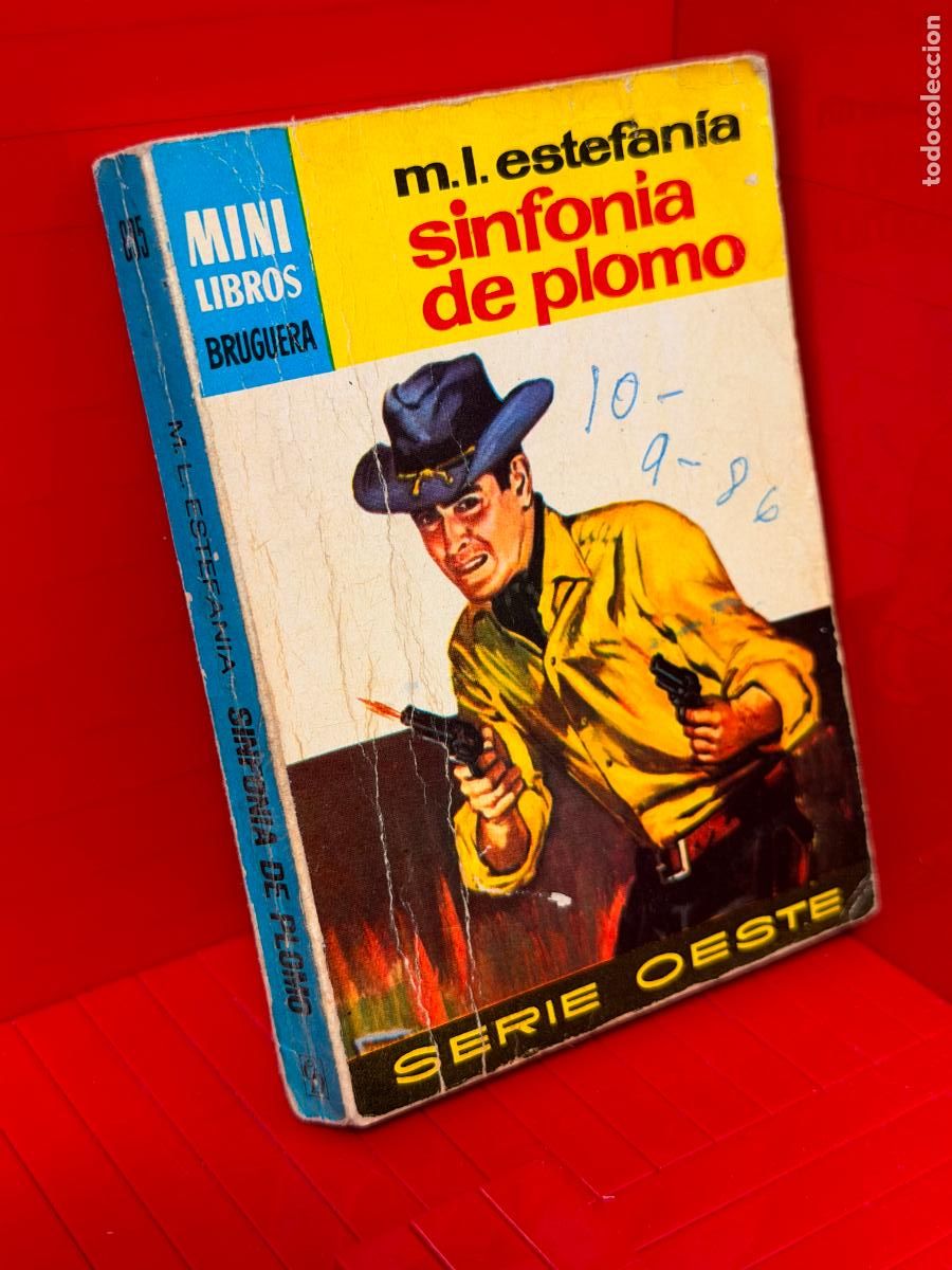 Libros de segunda mano: SINFONIA DE PLOMO - M. L. ESTEFANIA - ED. BRUGUERA - MINI LIBROS BRUGUERA - No 895