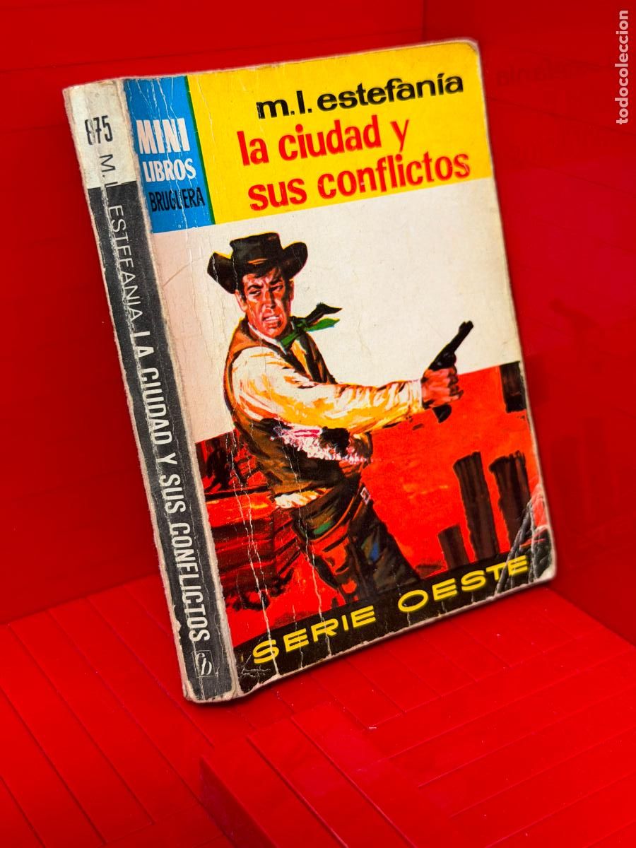 Libros de segunda mano: LA CIUDAD Y SUS CONFLICTOS - M.L. ESTEFANIA - ED. BRUGIERA - MINI LIBROS BRUGUERA - No 875