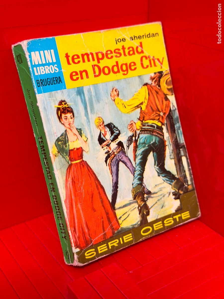 Libros de segunda mano: TEMPESTAD EN DODGE CITY - JOE SHERIDAN - ED. BRUGUERA - MINI LIBROS BRUGUERA - No 428