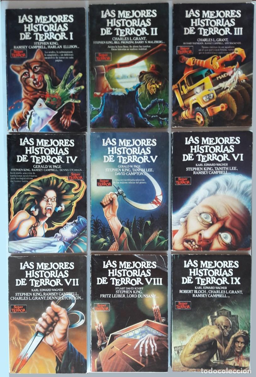Libros de segunda mano: Coleccion Las mejores historias de terror (I a IX) Super Terror Ed. Martinez Roca