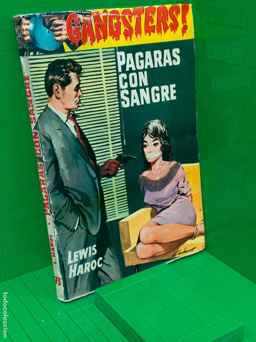 Livros em segunda m&atilde;o: PAGARAS CON SANGRE GANGSTERS
