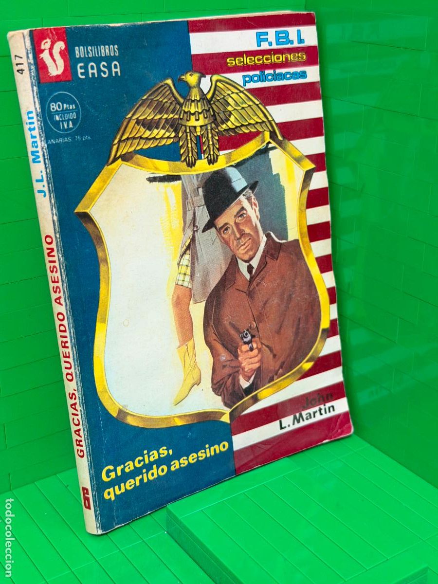 Second hand books: GRACIAS, QUERIDO ASESINO &ndash; ED. BOLSILIBROS &ndash; J.L. MARTIN