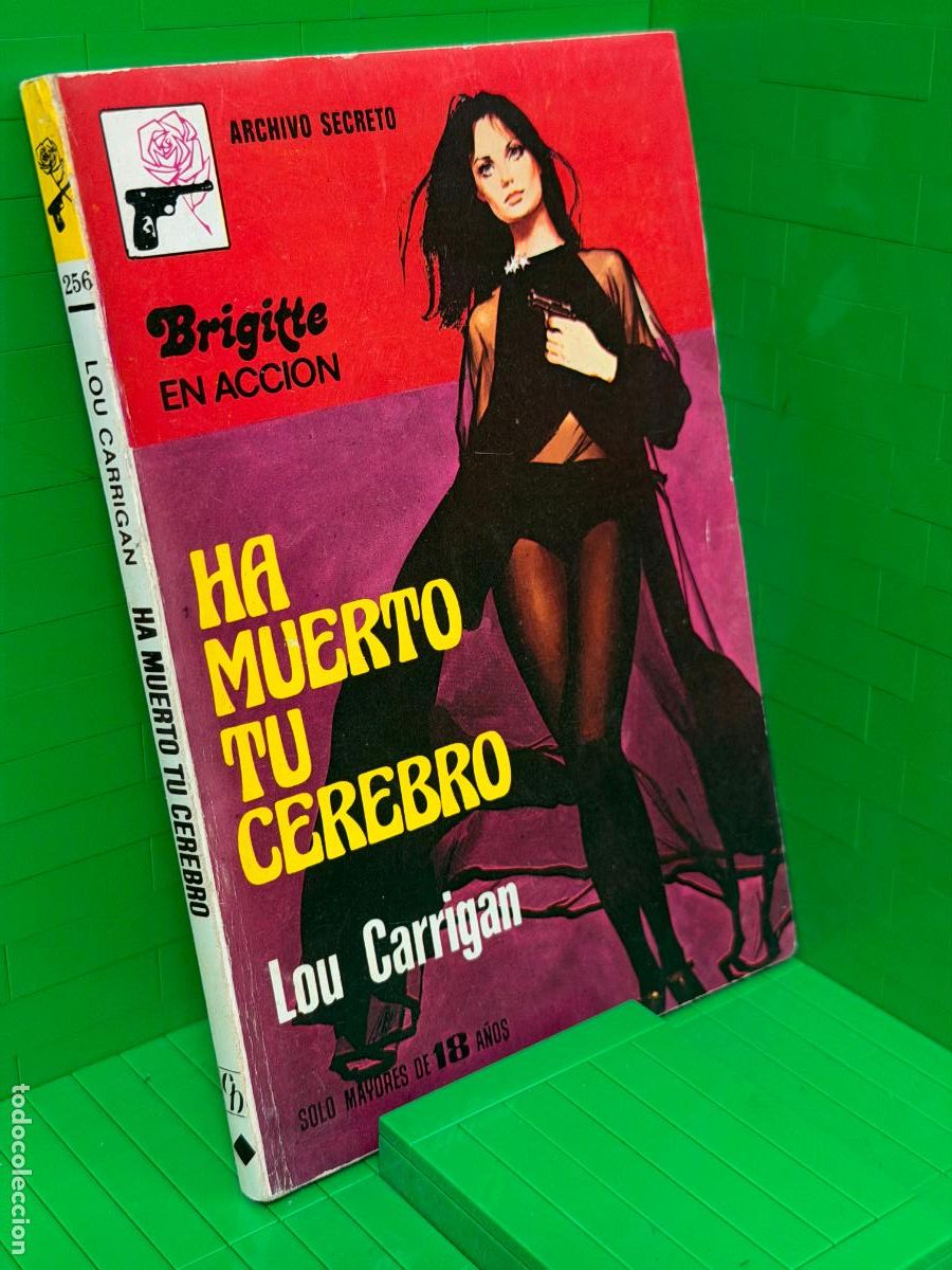 Libros de segunda mano: HA MUERTO TU CEREBRO &ndash; ED. BRIGITTE &ndash; LOU CARRIGAN