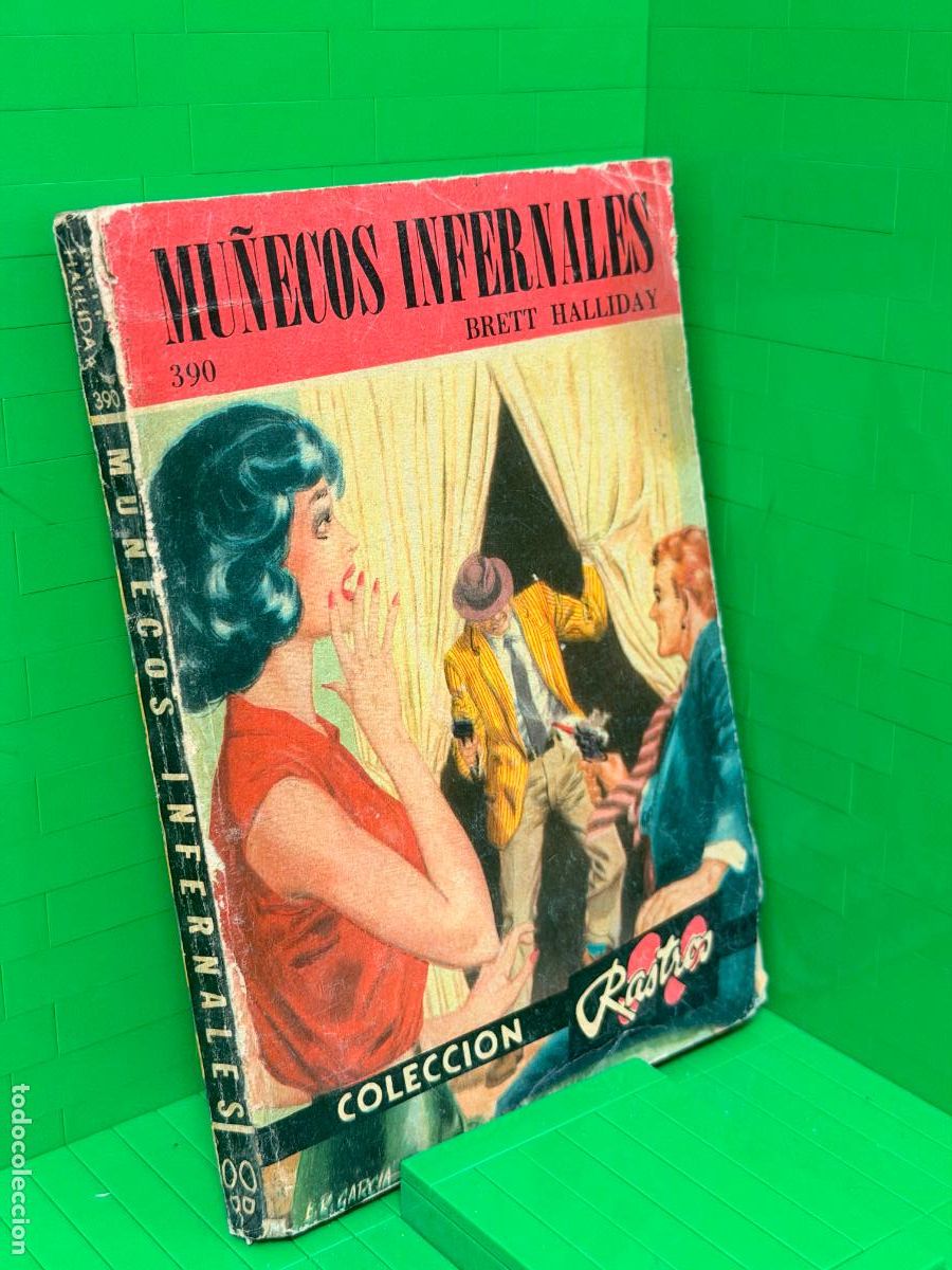 Libros de segunda mano: MU&Ntilde;ECOS INFERNALES &ndash; BRETT HALLIDAY