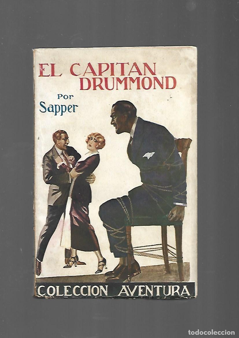Libros de segunda mano: Colecci&oacute;n Aventura, 4: el capit&aacute;n Drummond, 1925, Juventud, buen estado. Colecci&oacute;n A.T.