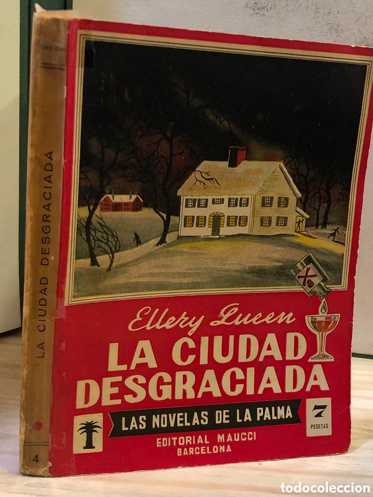 Libri di seconda mano: La ciudad desgraciada - Ellery Queen