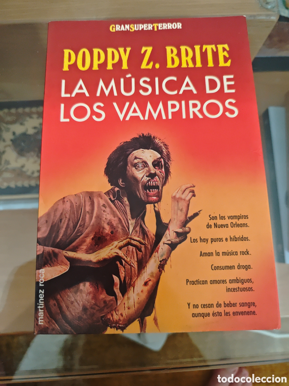 Second hand books: La m&uacute;sica de los vampiros. Brite.