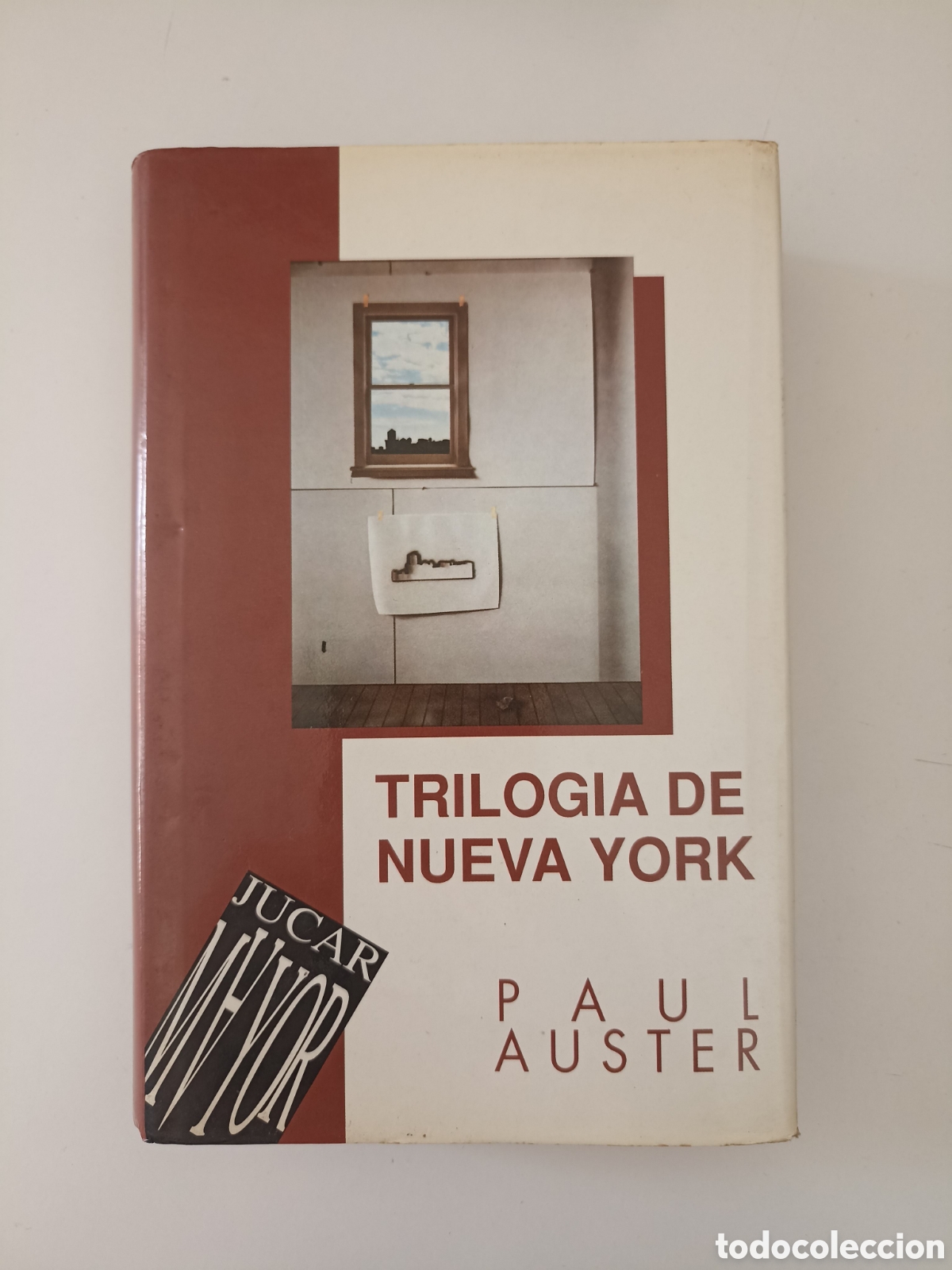 Libros de segunda mano: Paul Auster - Trilog&iacute;a de Nueva York (J&uacute;car, 1991) Primera edici&oacute;n