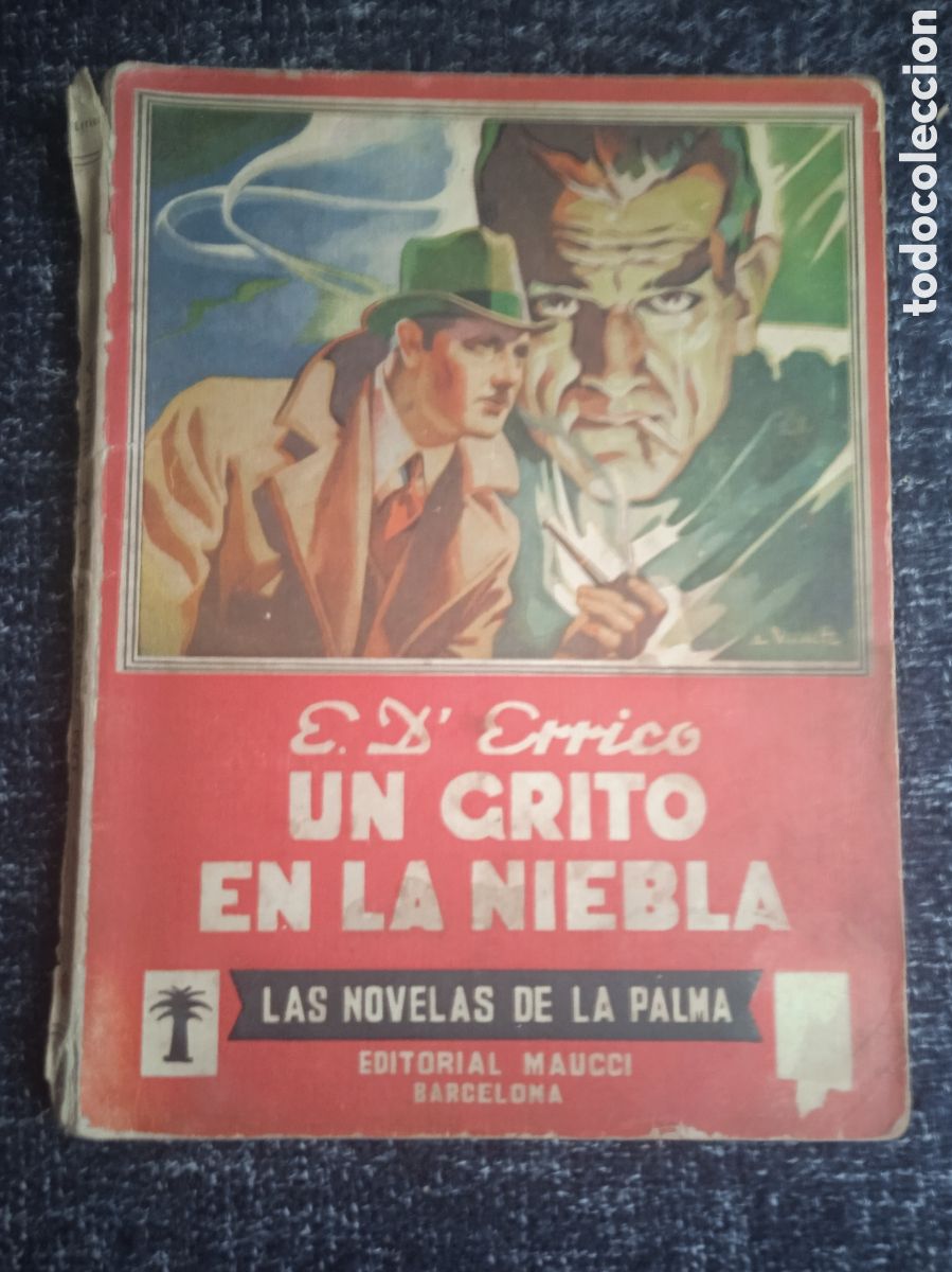 Libros de segunda mano: UN GRITO EN LA NIEBLA / E. D' ERRICO - LAS NOVELAS DE LA PALMA -ED. EDITORIAL MAUCCI
