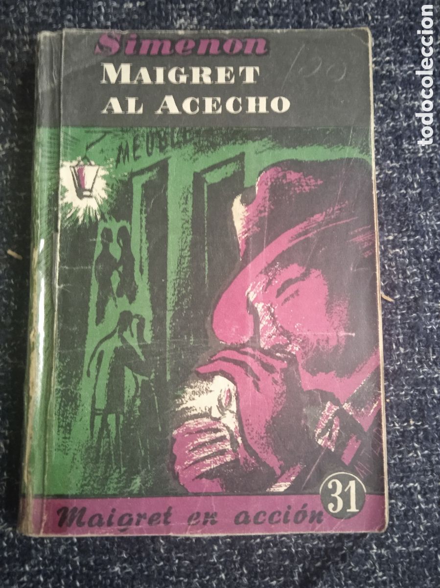 Libros de segunda mano: MAIGRET AL ACECHO / GEORGES SIMENON. -ED. ALBOR- AYM&Aacute;