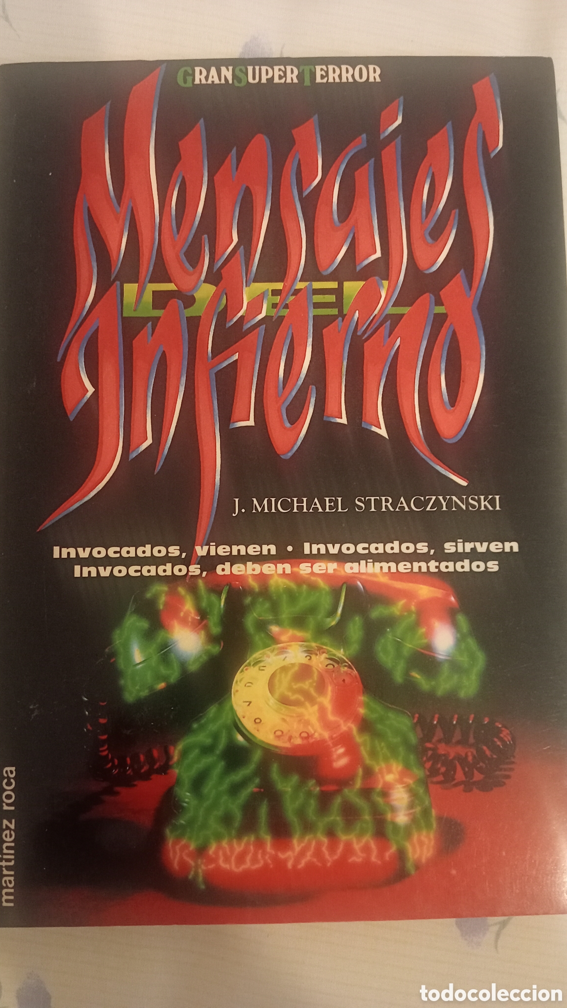 Libros de segunda mano: Mensajes desde el infierno . J. Michael Straczynski. NUEVO, SIN LEER. Gran s&uacute;per Terrof