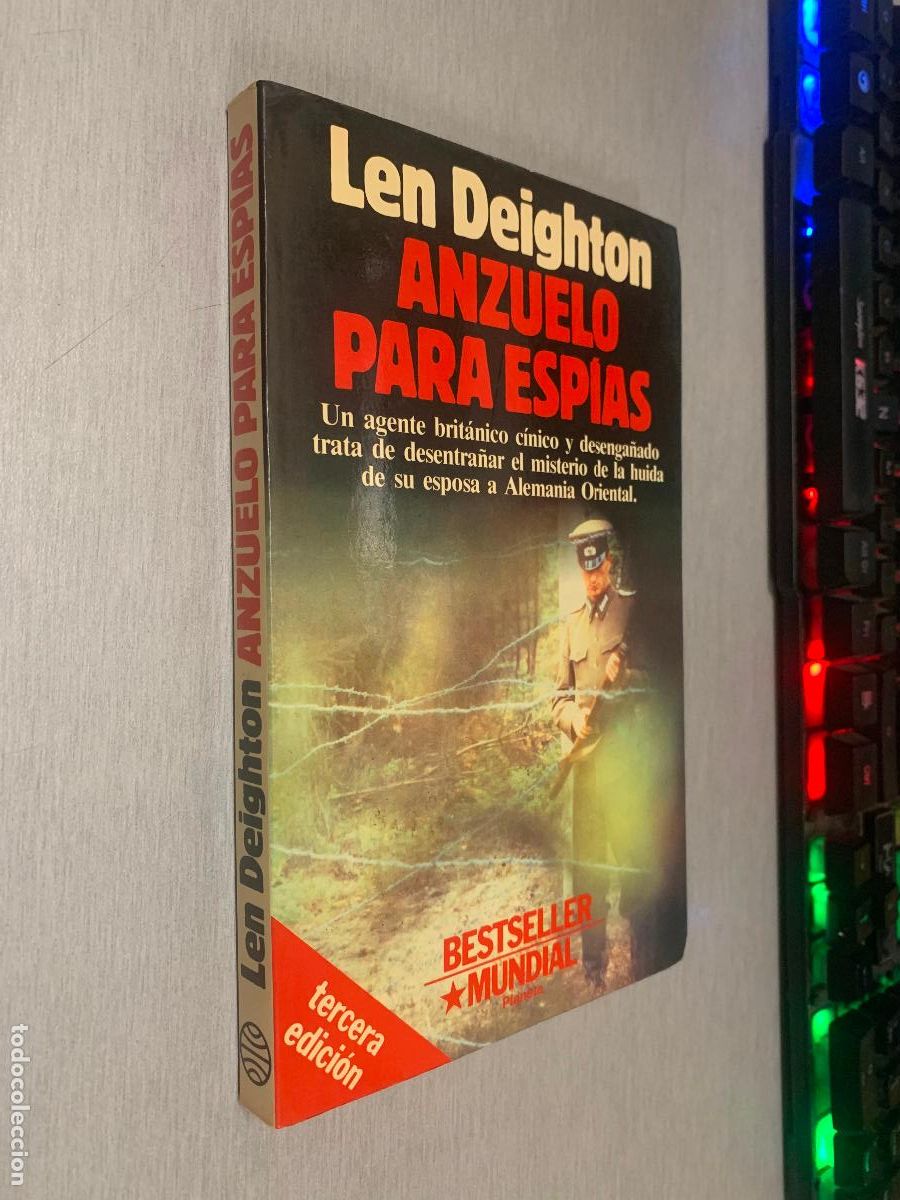 Libros de segunda mano: ANZUELO PARA ESP&Iacute;AS / LEN DEIGHTON / PLANETA 1990