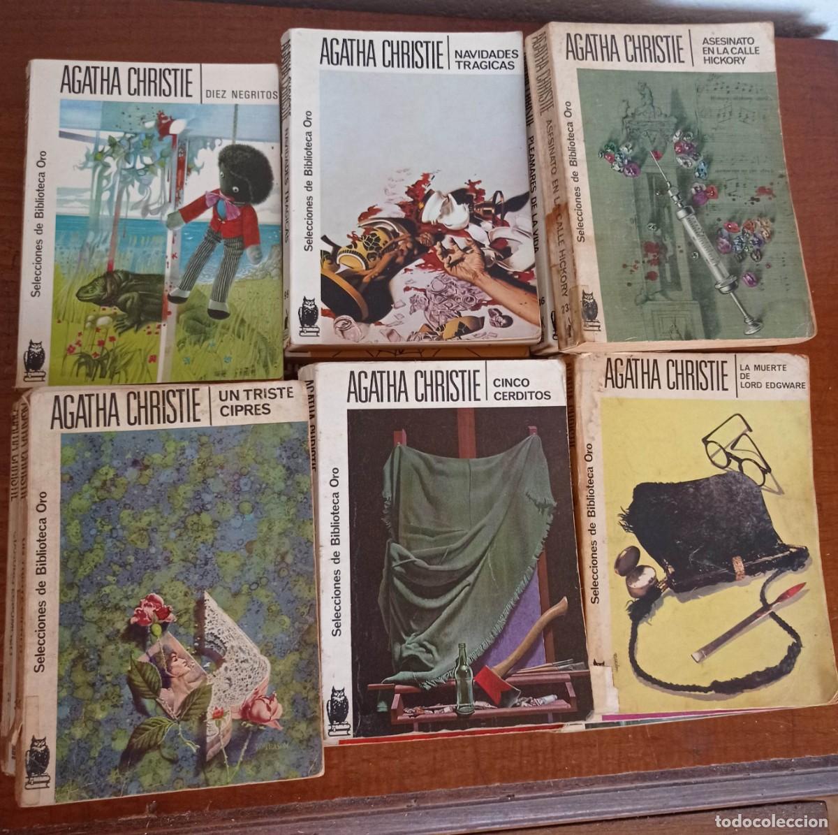 Libros de segunda mano: 63 NOVELAS DE AGATHA CHRISTIE LOTE MOLINO