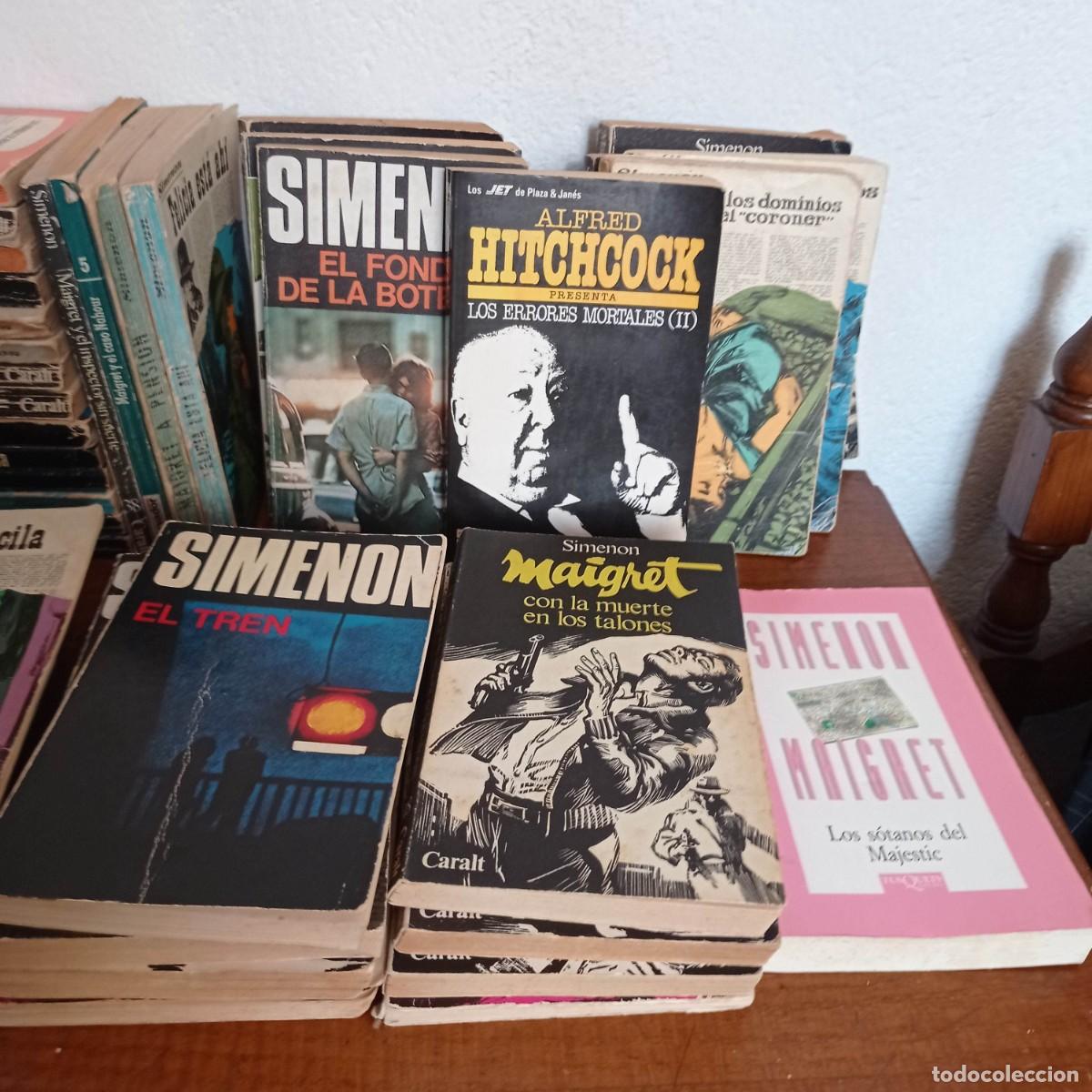 Libros de segunda mano: LOTE DE 41 NOVELAS MAIGRET. GEORGES SIMENON. VARIAS EDITORILES