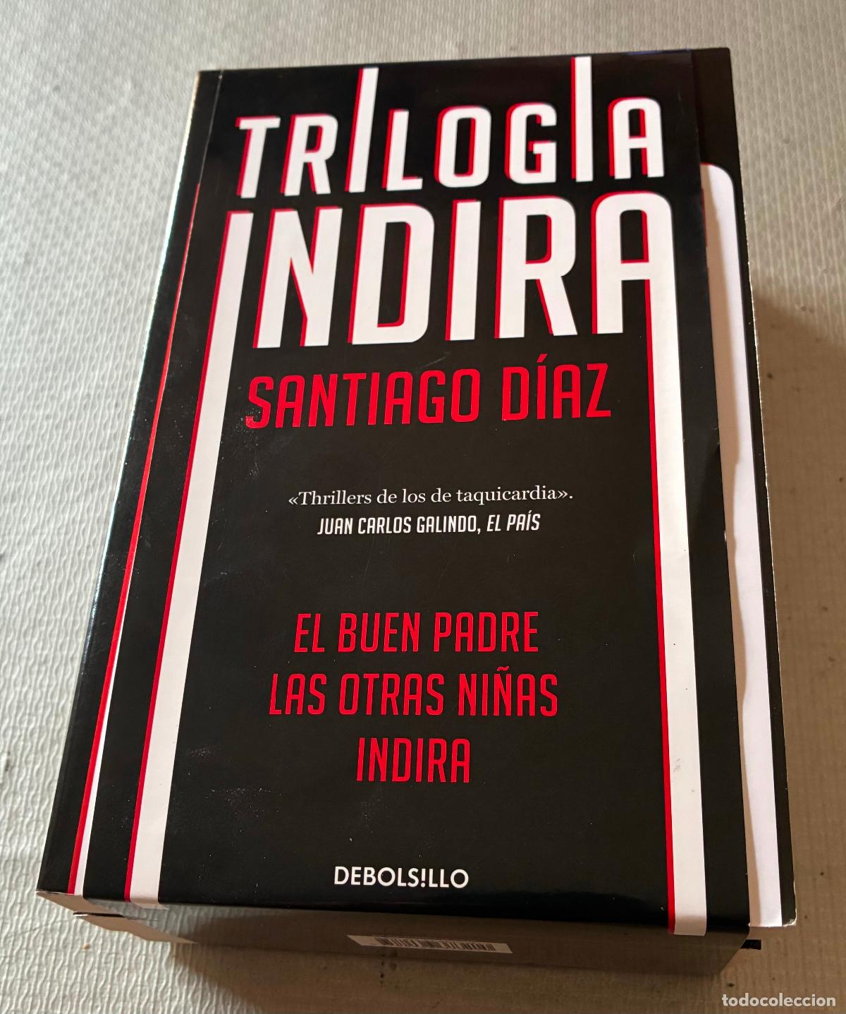 Libros de segunda mano: TRILOG&Iacute;A INDIRA Santiago Diaz