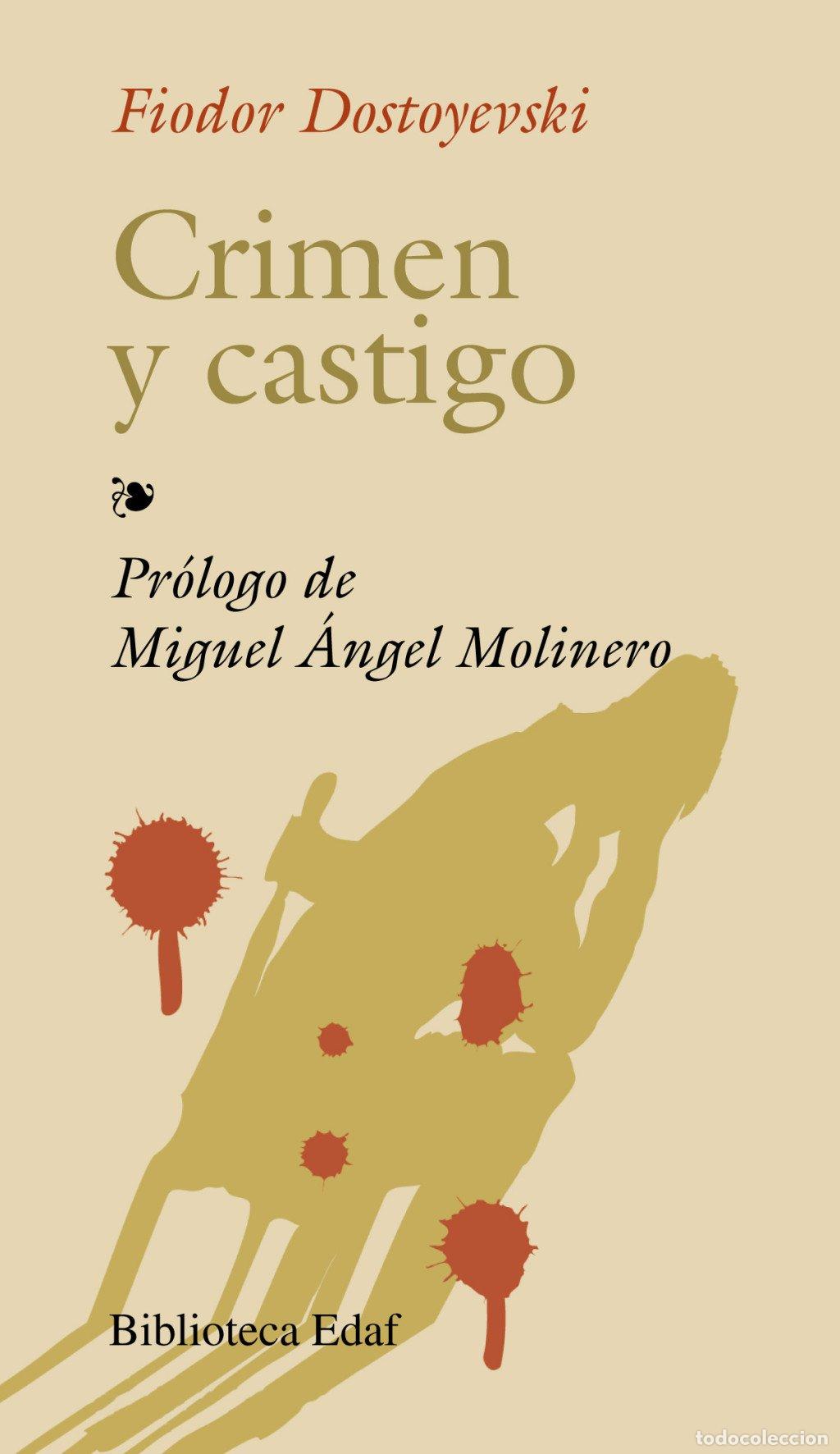 Libros de segunda mano: Crimen y Castigo - Fiodor Dostoyevski - Editorial Edaf - Biblioteca, N&ordm; 13