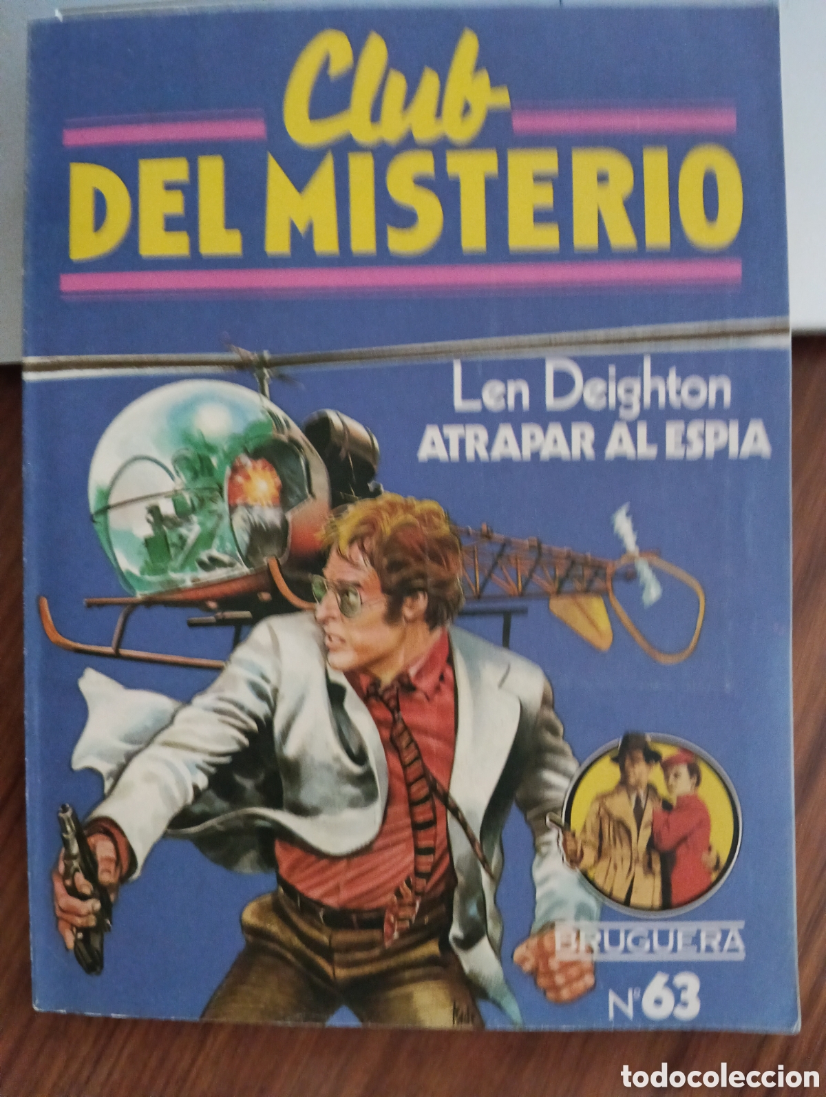 Libros de segunda mano: Atrapar al espia, Len Deighton, Club del Misterio